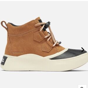 New Big Kids Sorel Youth Out N About IV Classic Suede Waterproof Boots Size 2 Y